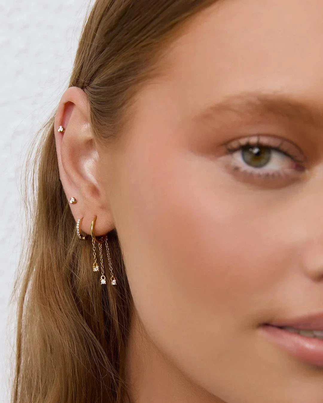 Arms of Eve Jr Tabitha Midi Earrings Gold