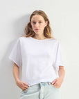 American Vintage T Shirt Apoly White