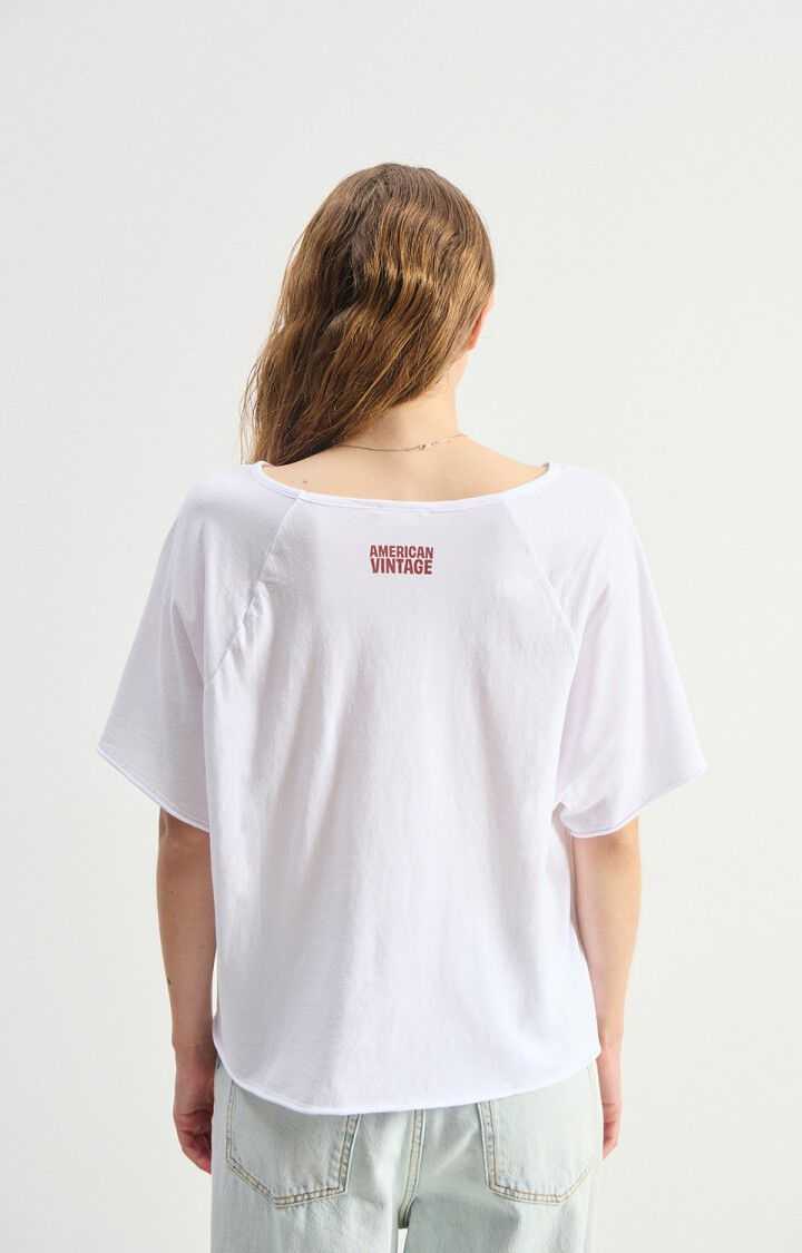American Vintage T Shirt Apoly White