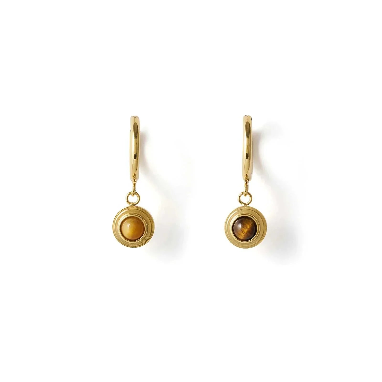 Arms of Eve Asher Earrings Tiger Eye
