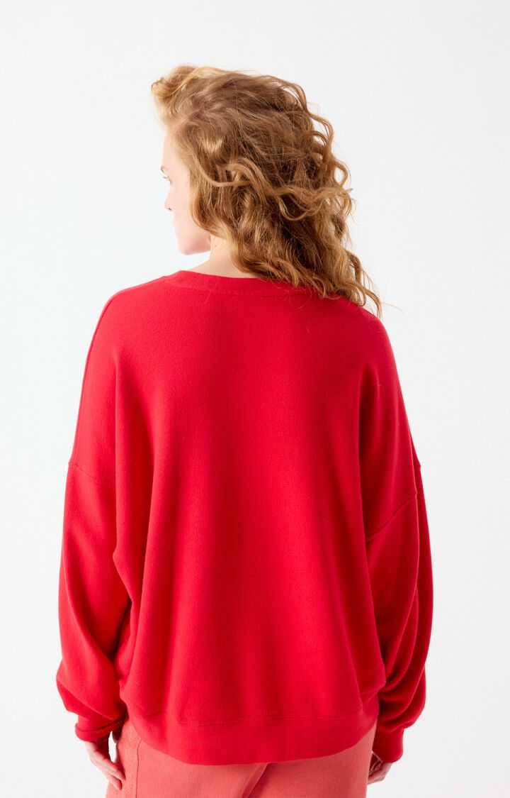 American Vintage Atubay Sweatshirt Tomato