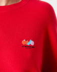 American Vintage Atubay Sweatshirt Tomato