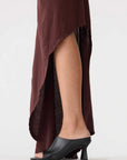Bassike Longerline Reversible Dress Cocoa