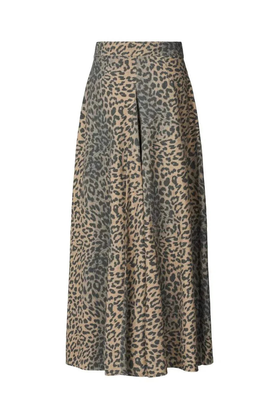 Rabens Saloner Natja Maxi Skirt Leopard