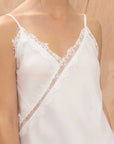 Charli Andrea Lace Top White One Size