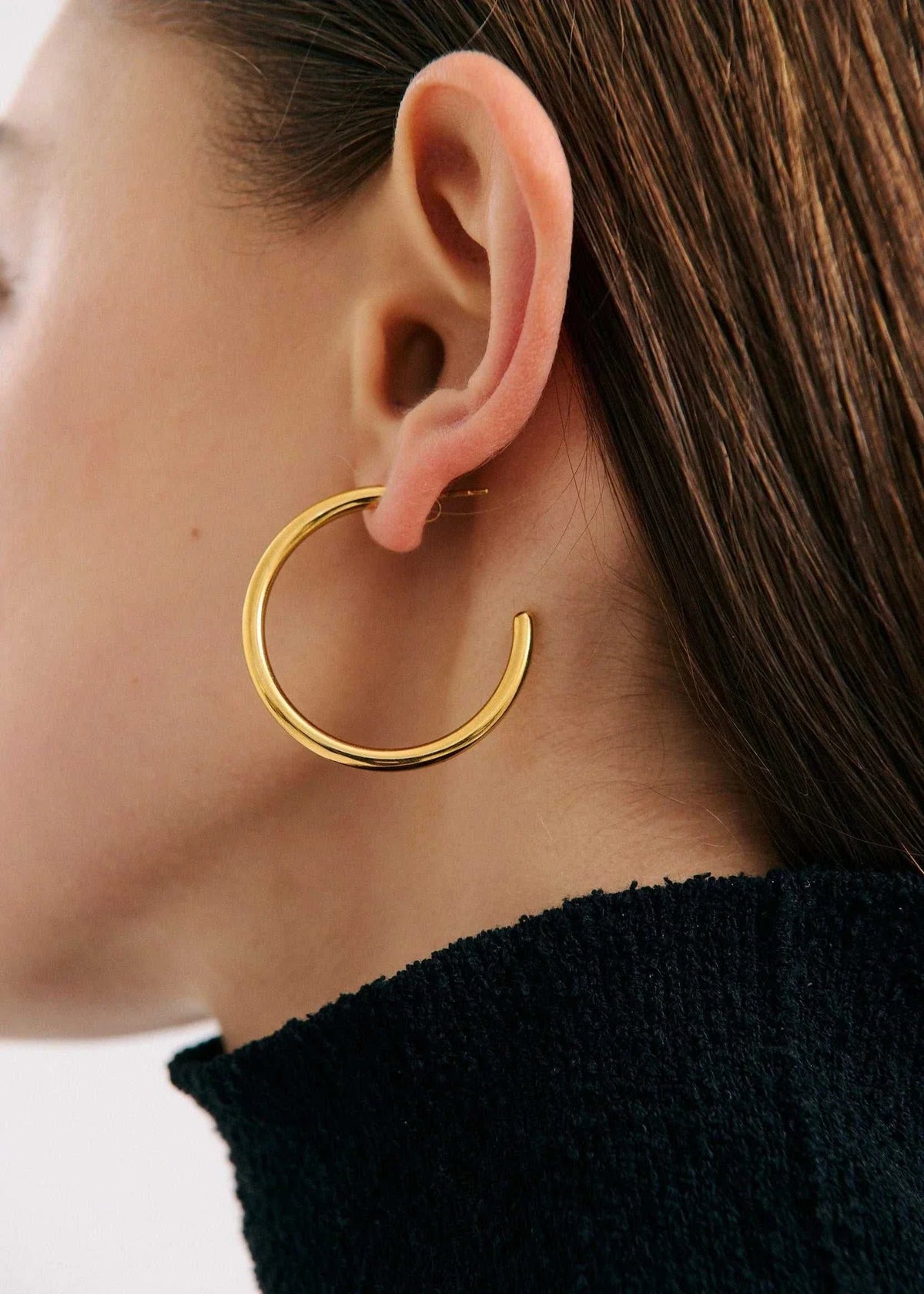 Anna Rossi Everyday Hoop Gold