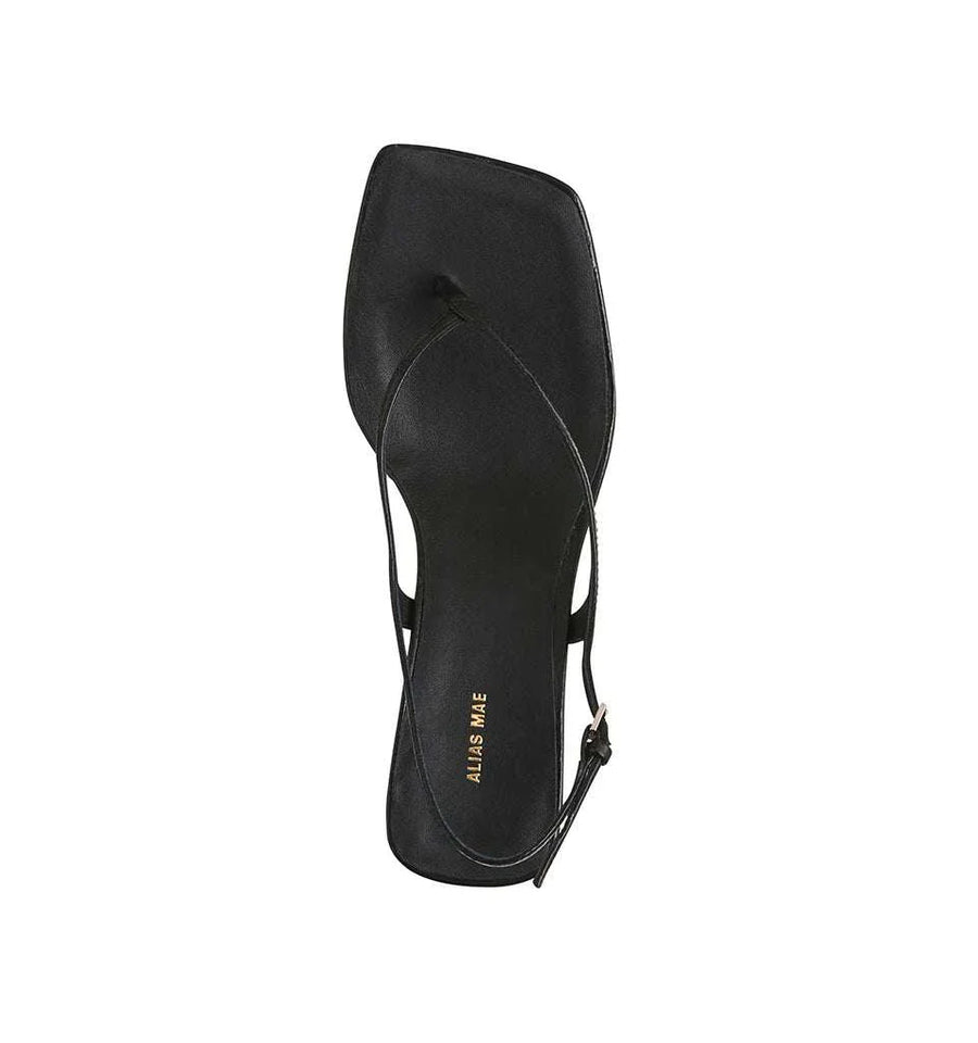 Alias Mae Arlo Black Oily Leather