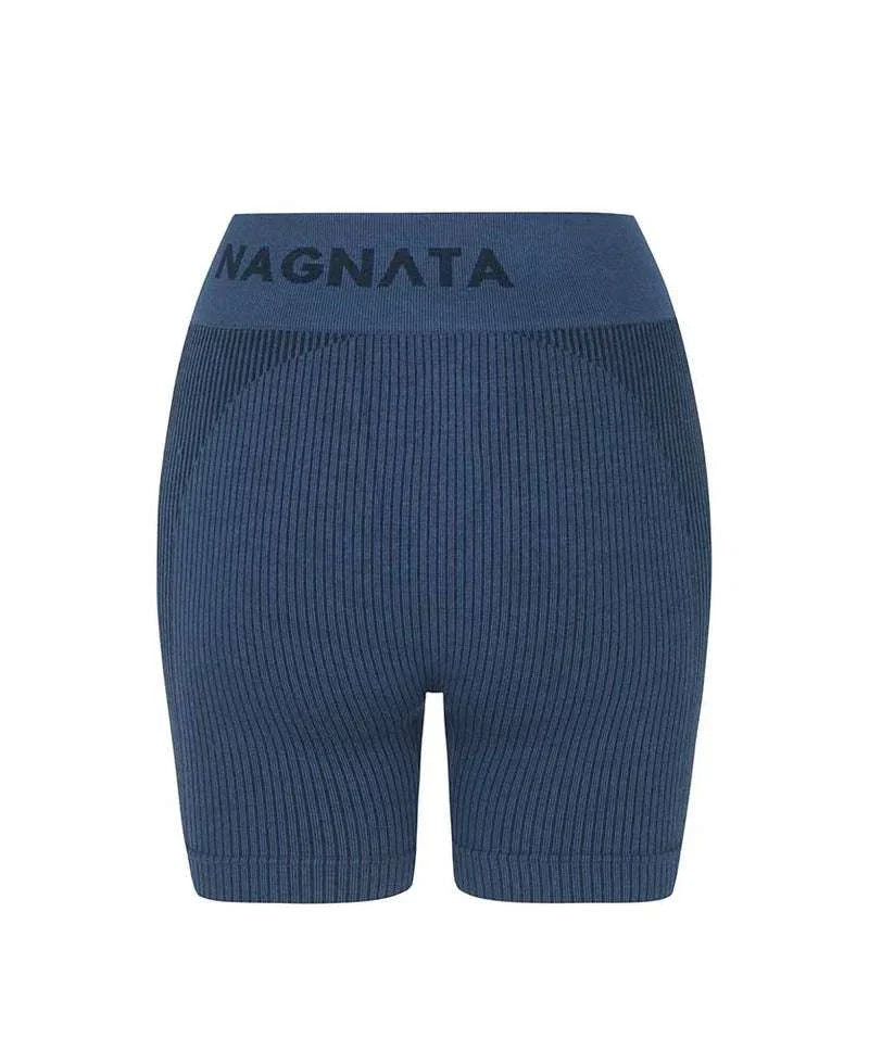 Nagnata Ballet Wool Mini Short Denim