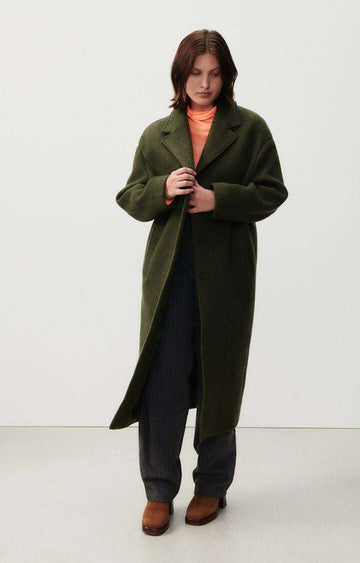 American Vintage Coat Bazybay Asparagus