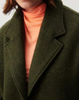 American Vintage Coat Bazybay Asparagus