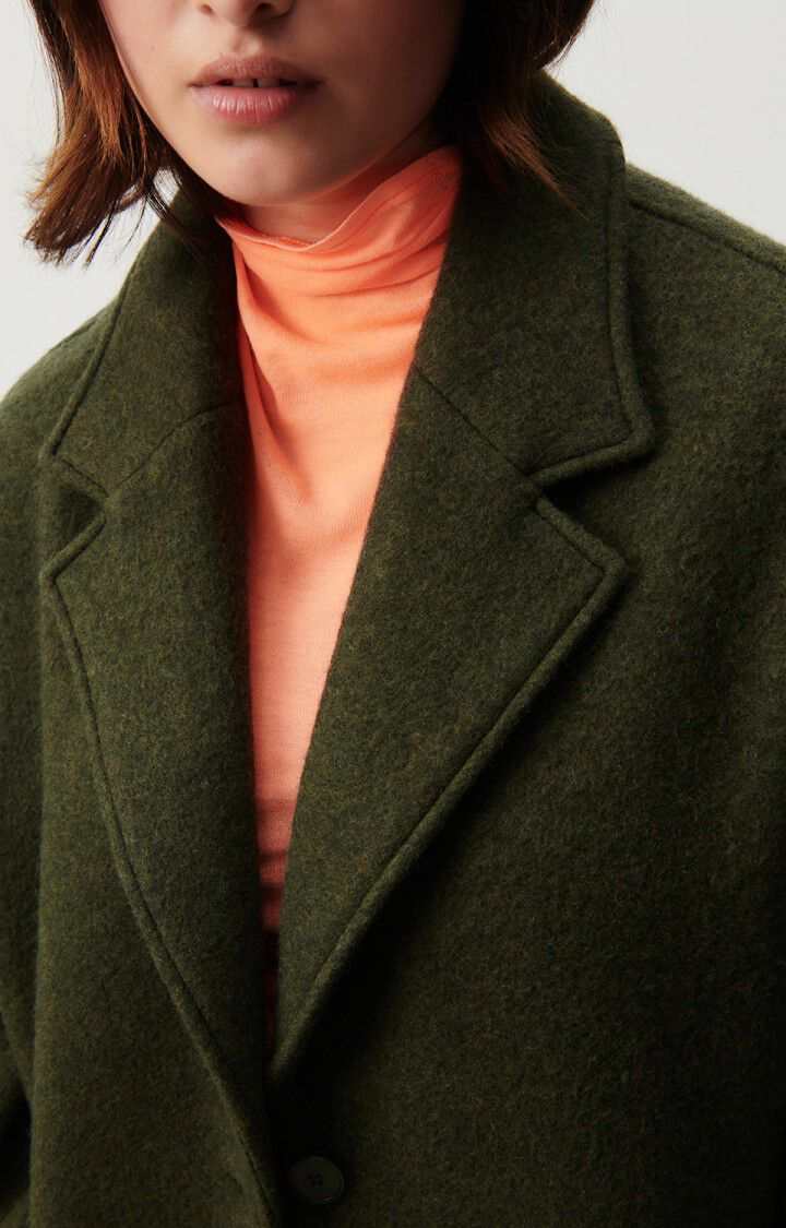 American Vintage Coat Bazybay Asparagus