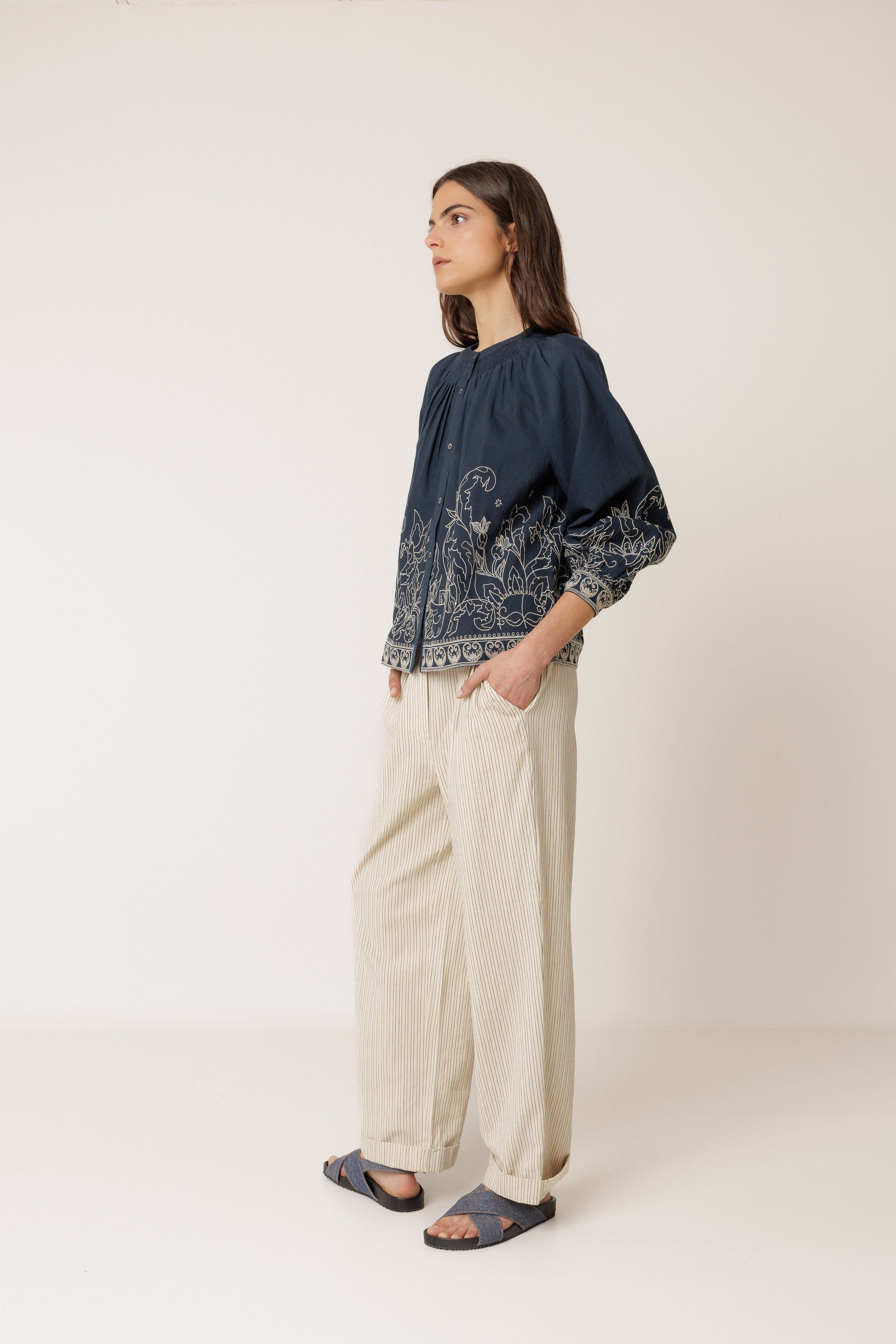 Indi and Cold Camisa 603 Marino