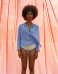 Indi and Cold Vera Shirt Azul Glacial