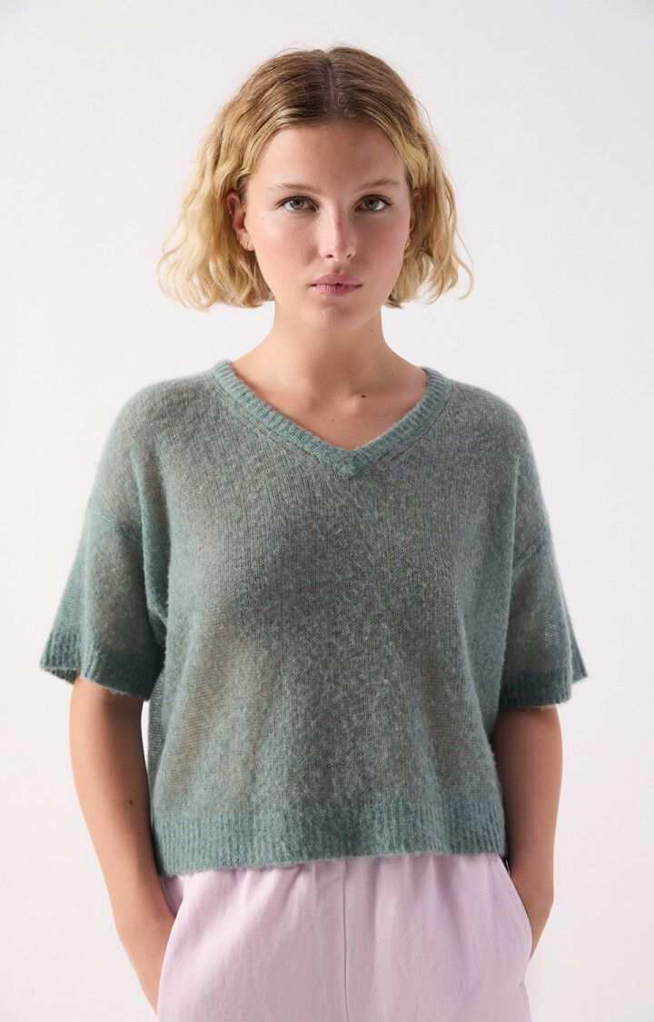 American Vintage Jumper Bodyrow Nettle Melange
