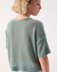 American Vintage Jumper Bodyrow Nettle Melange