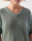 American Vintage Jumper Bodyrow Nettle Melange