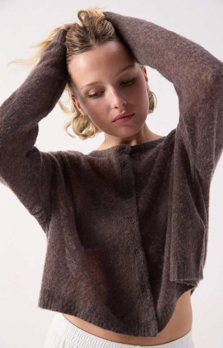 American Vintage Cardigan Hedgehog Melange