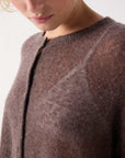 American Vintage Cardigan Hedgehog Melange