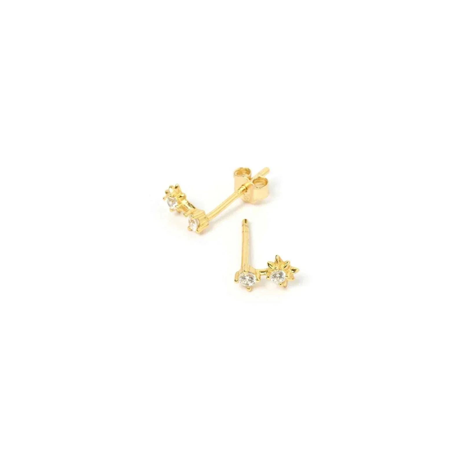 Arms of Eve Bonnie Studs Earrings Gold