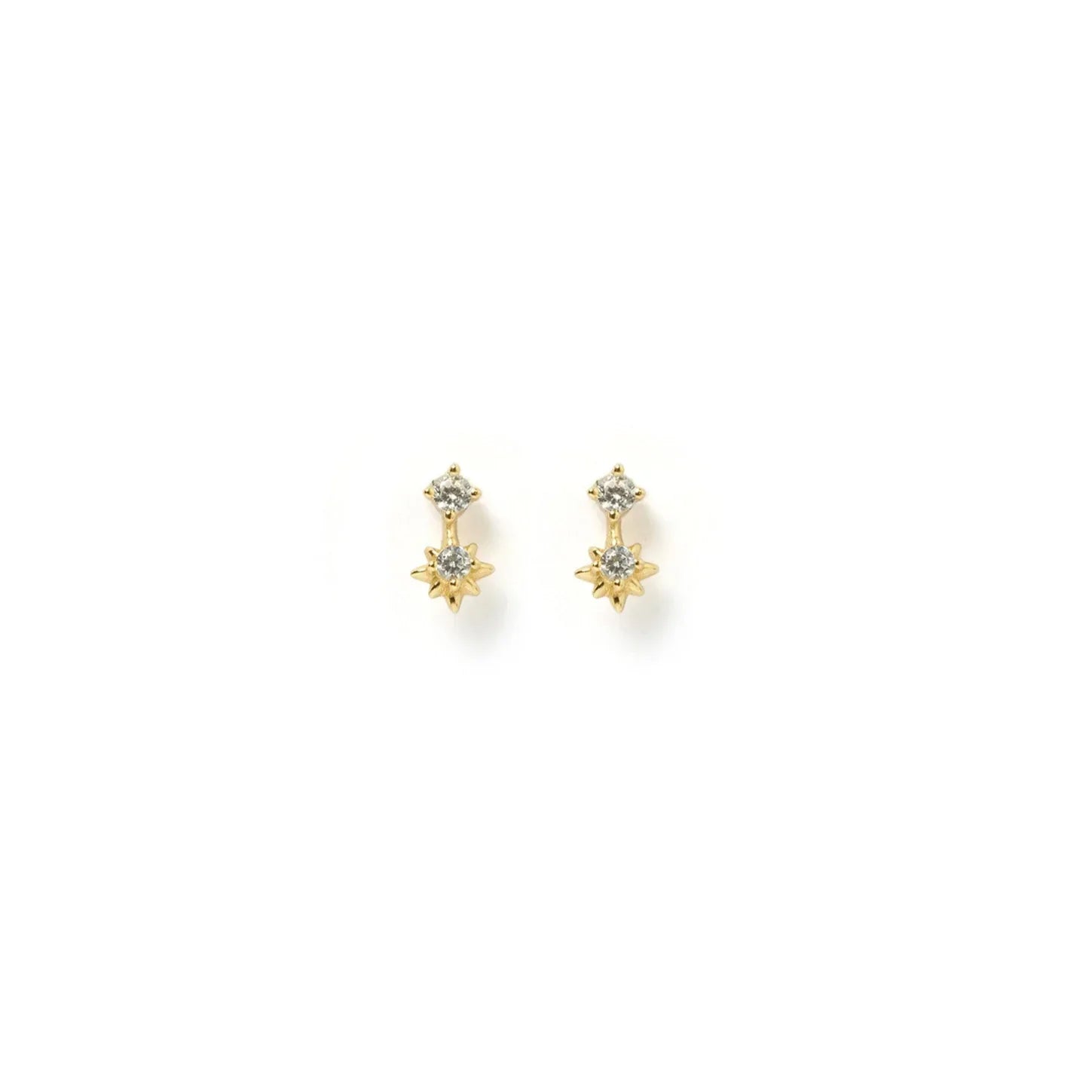 Arms of Eve Bonnie Studs Earrings Gold