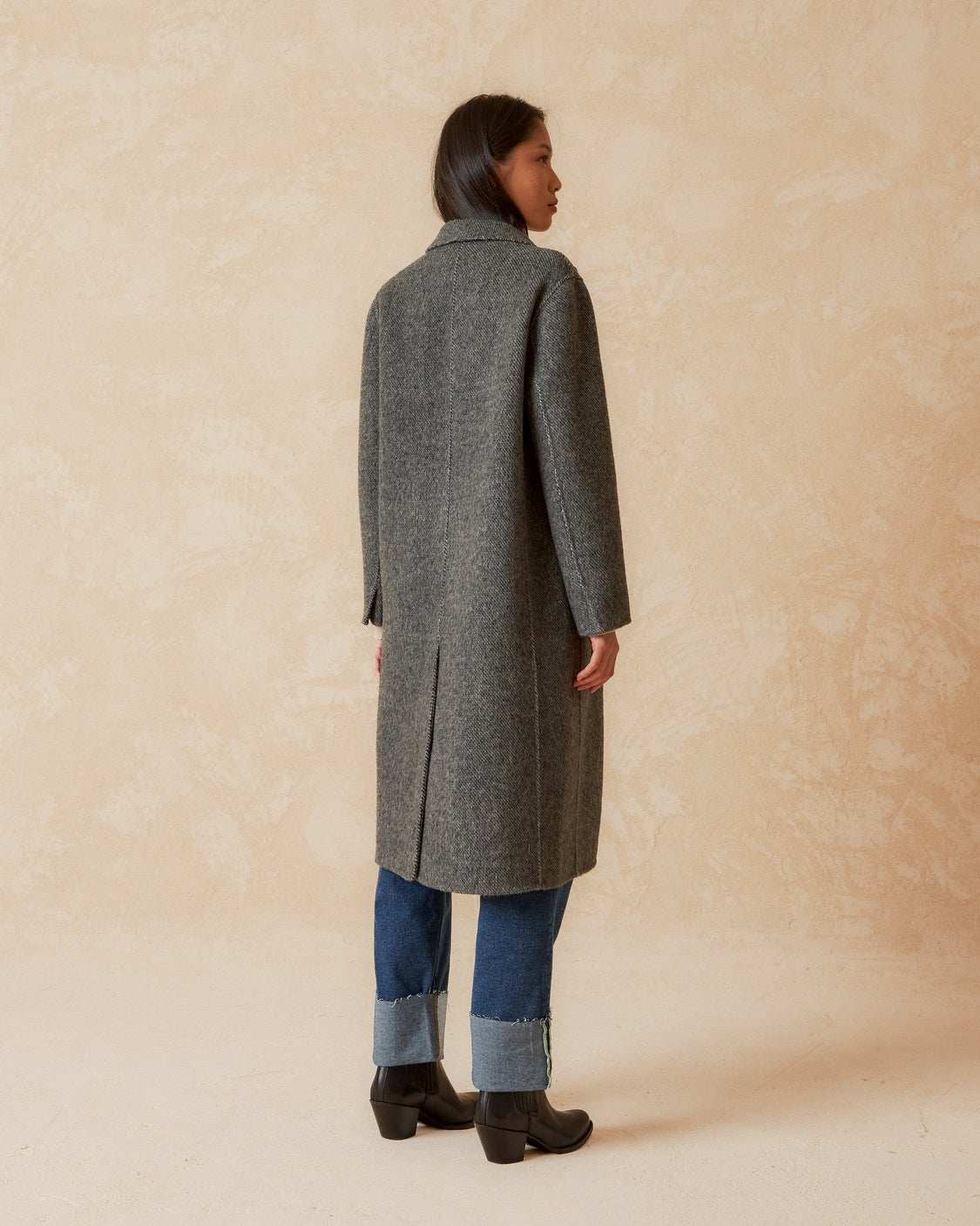 Indi and cold Abrigo Gris Vigore