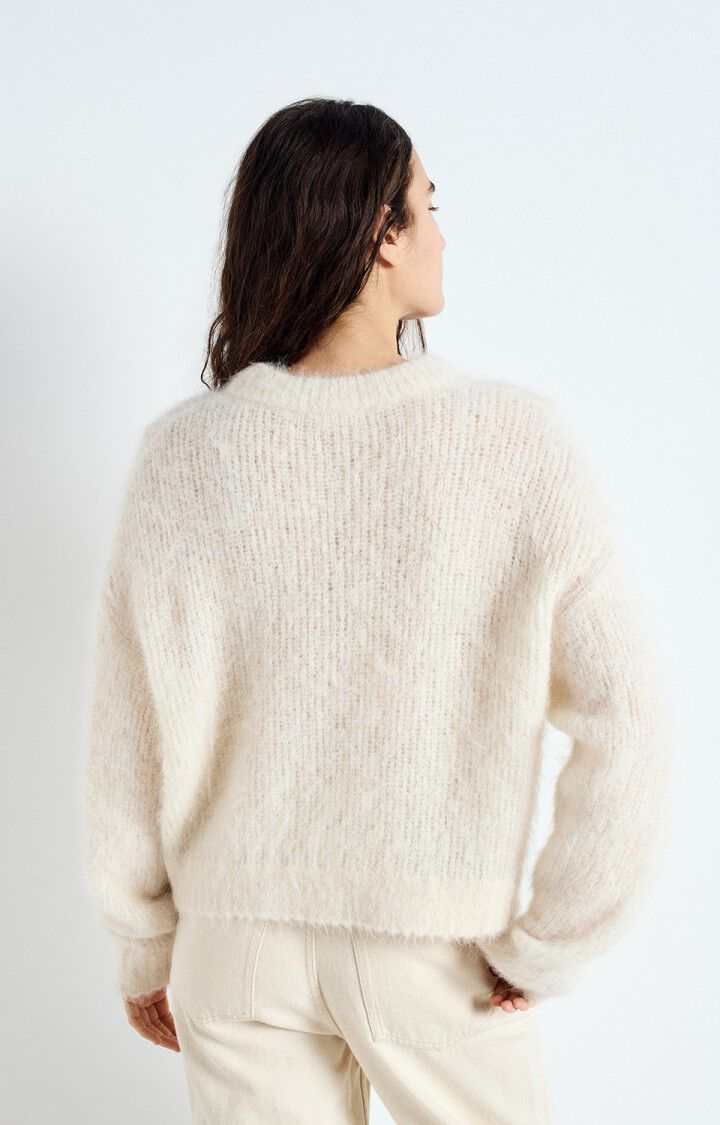 American Vintage Womens Jumper Bymi Pearl Melange