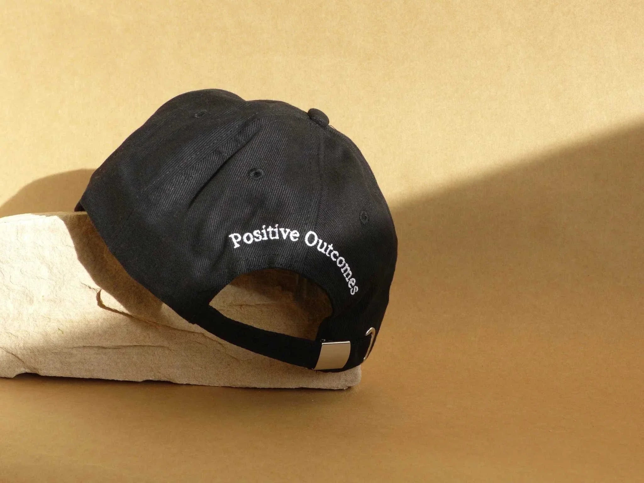 Gentle Habits Positive Outcomes Cap Black