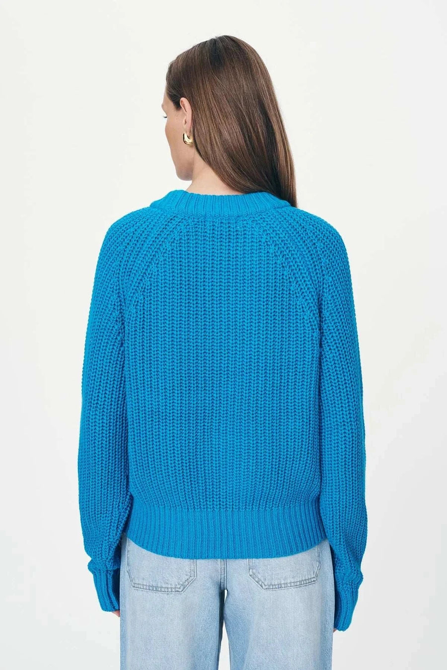 Rowie Bronson Knit Jumper Cerulean General