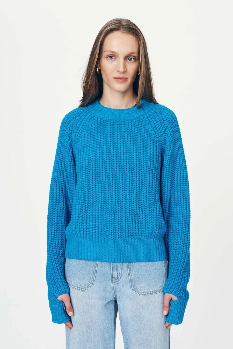 Rowie Bronson Knit Jumper Cerulean General