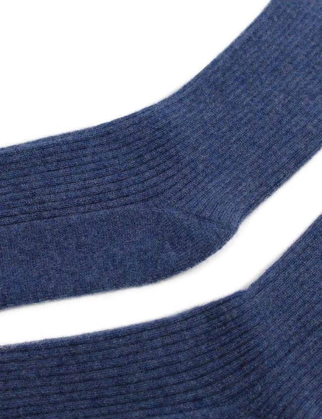 La Tribe Cashmere Bed Socks Denim