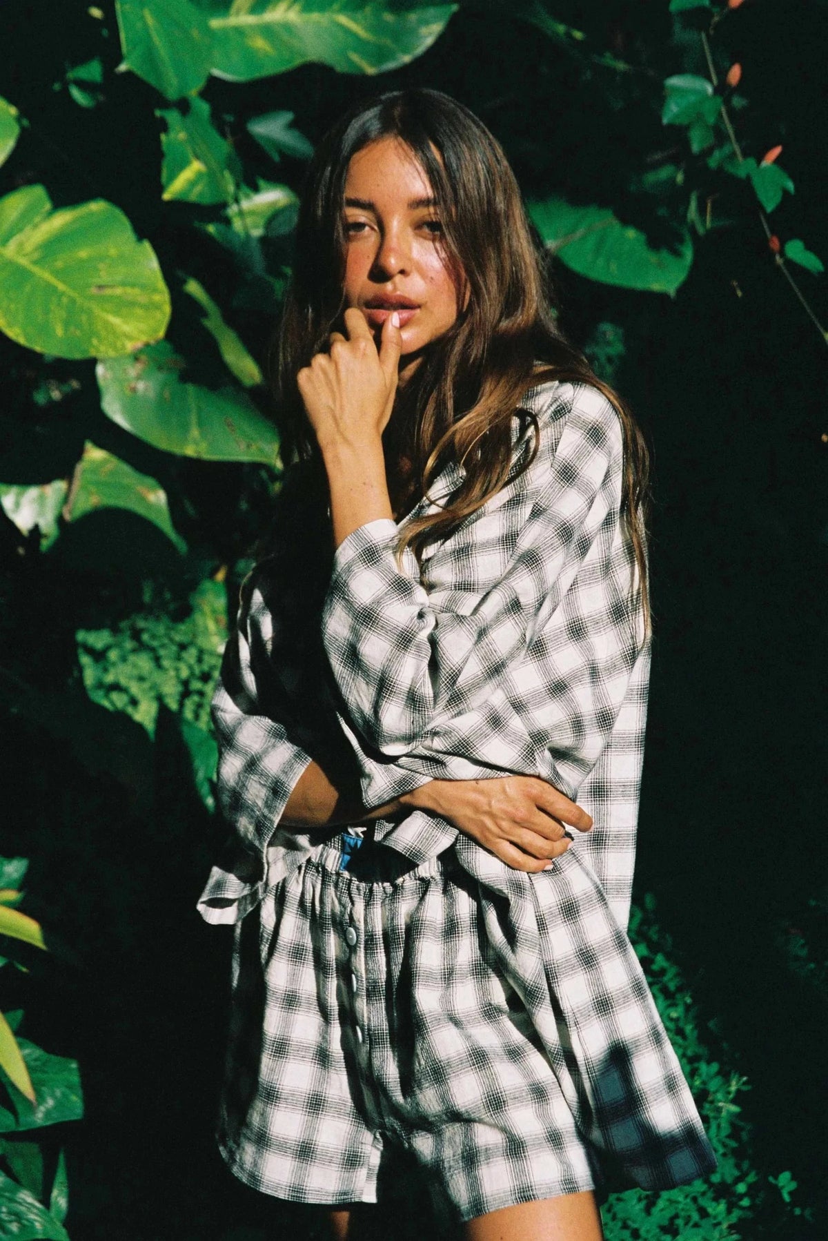 The Ciao Ciao Vacation Sonder Check Bungalow Shirt