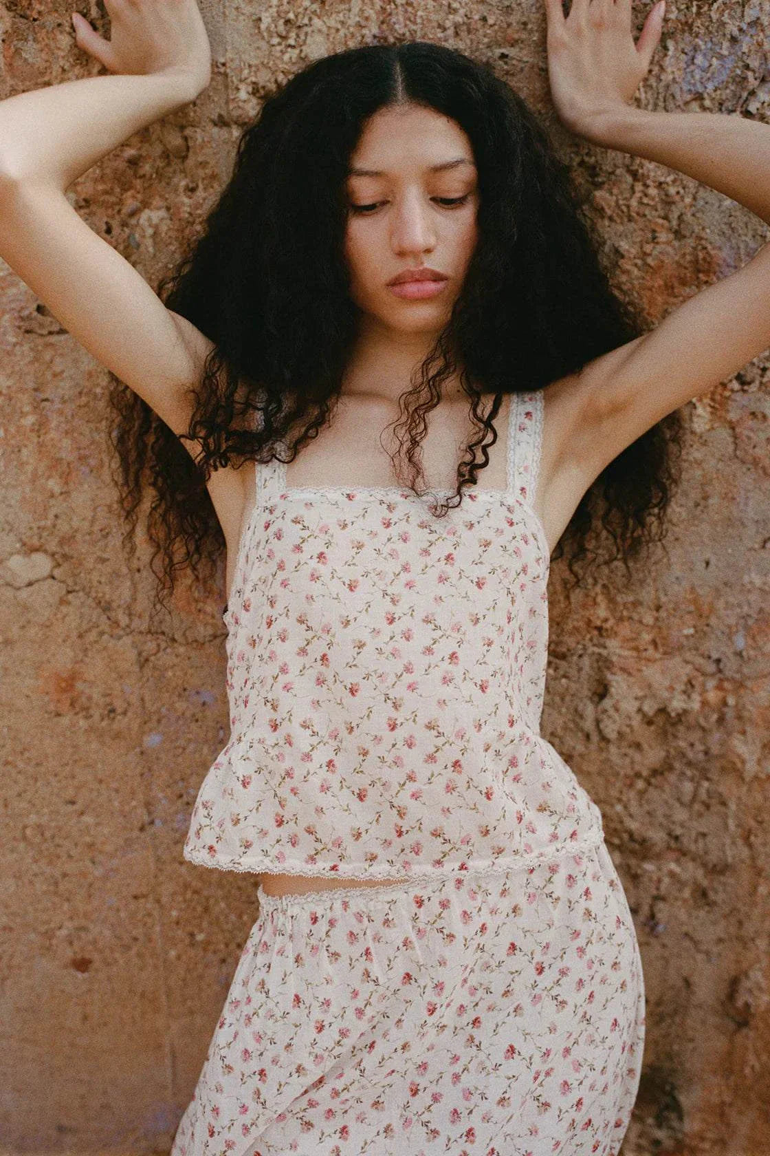 Posse Charlotte Top Watercolour Floral