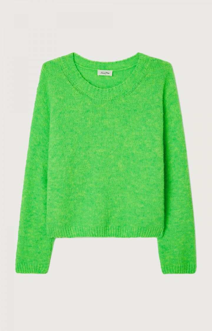American Vintage Cikoya Womens Jumper Flashy Green