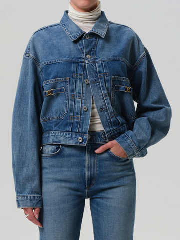 Citizens of Humanity Alma Jacket Horsbit Denim