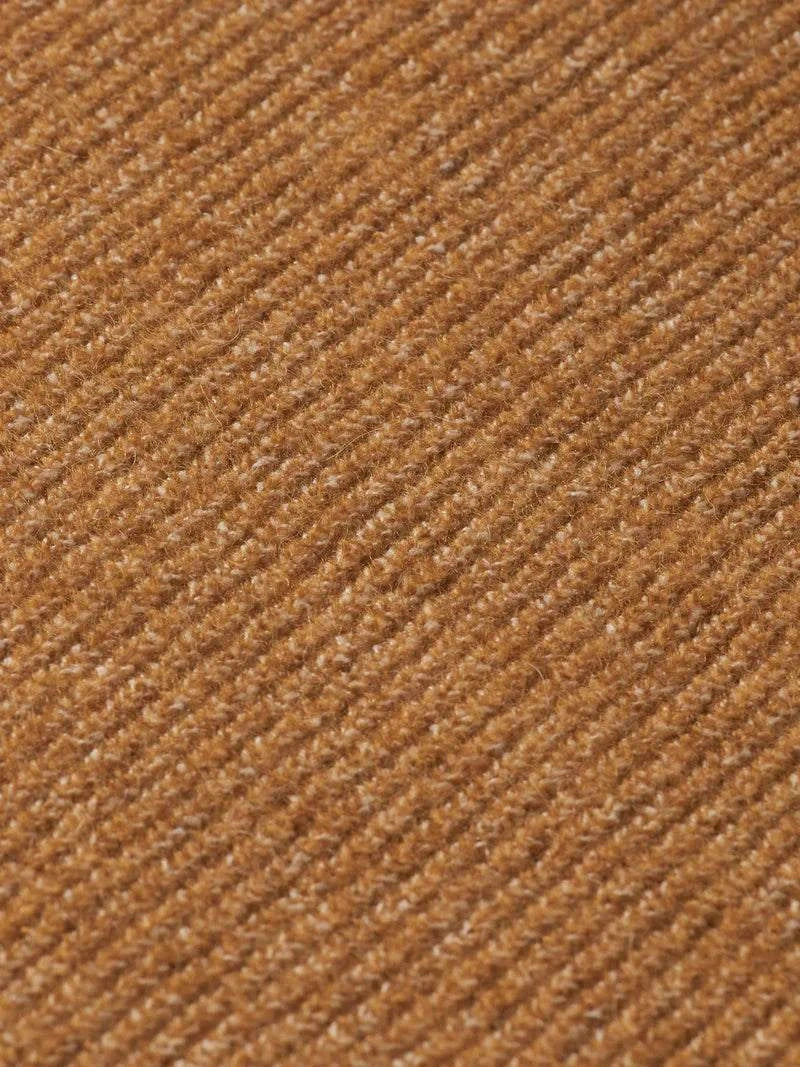 Scotch and Soda Core Fuzzy Crew Neck Pullover Tobacco