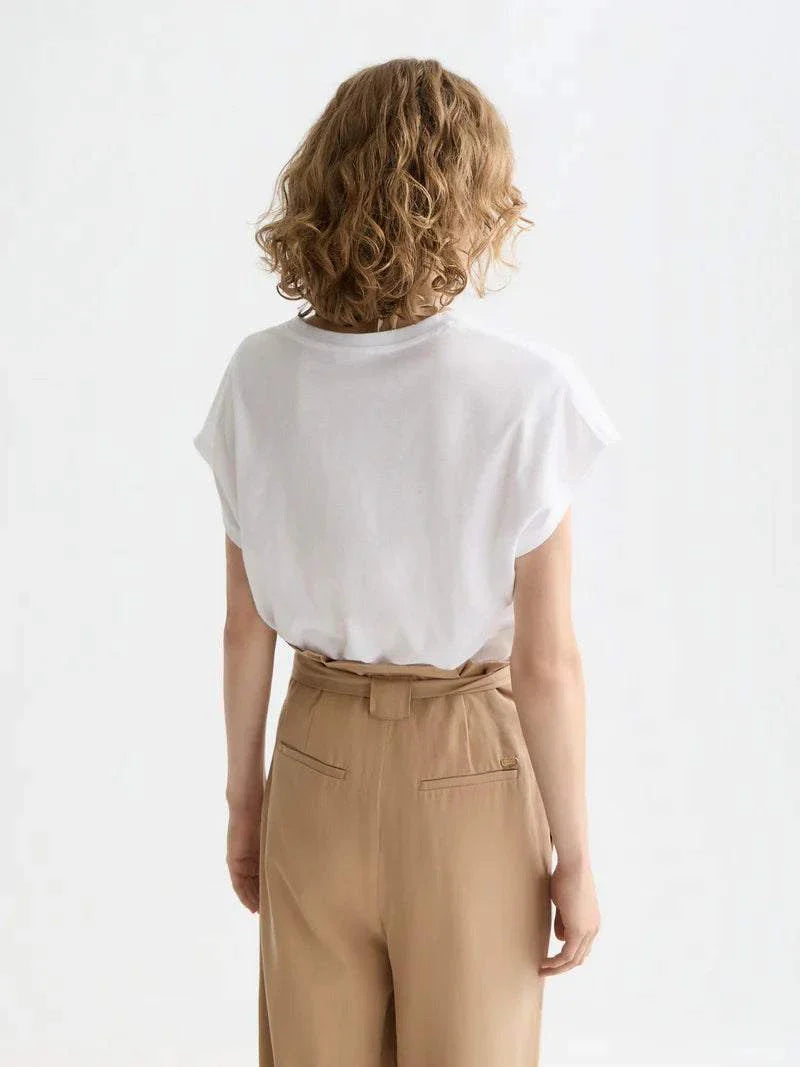 Scotch and Soda Core Short Sleeve White