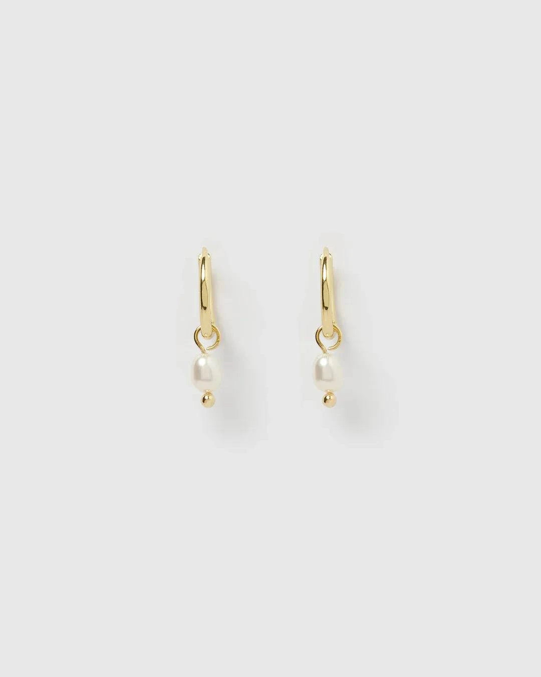Arms of Eve Cordelia Pearl Earrings Gold