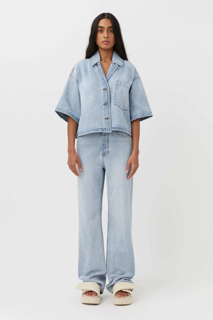 Marc Manuela Jean Washed Blue
