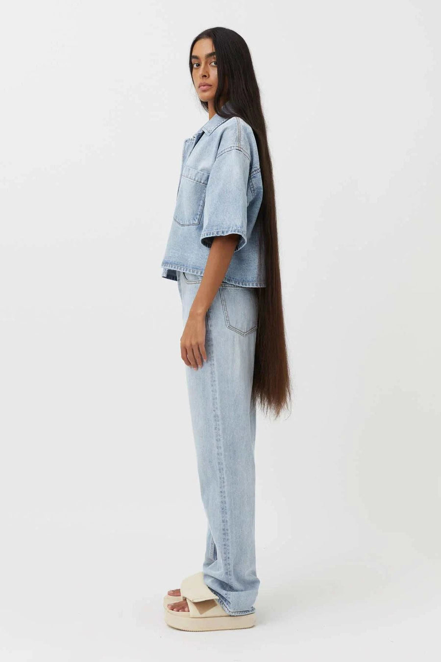 Marc Manuela Jean Washed Blue