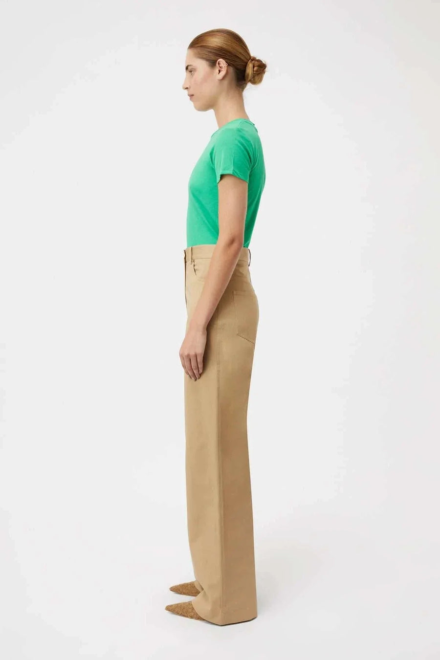 Marc Mona Slim Tee Pale Emerald