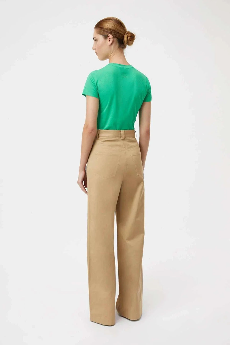 Marc Mona Slim Tee Pale Emerald