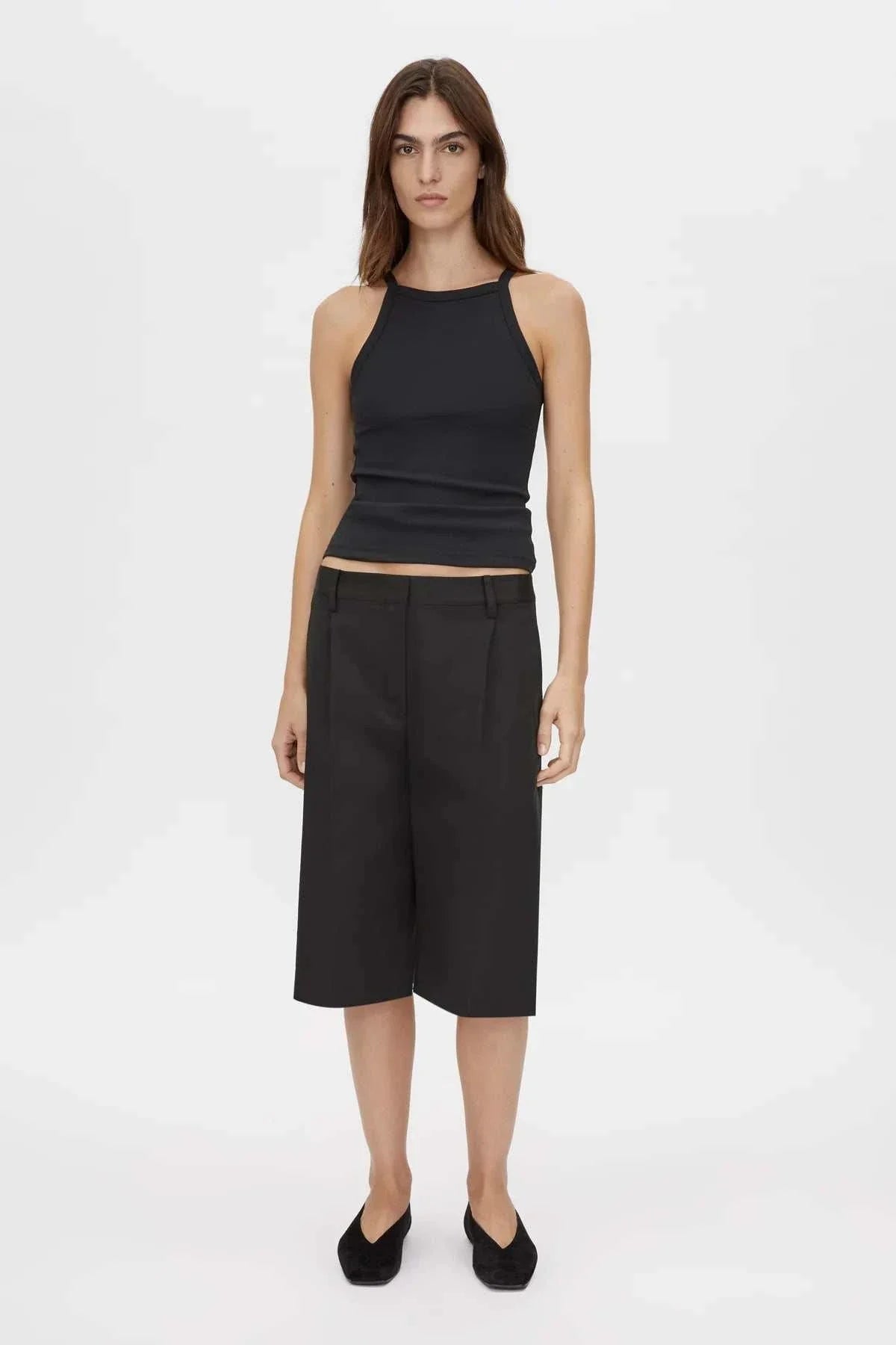 Camilla and Marc Alba Spaghetti Strap Tank Black