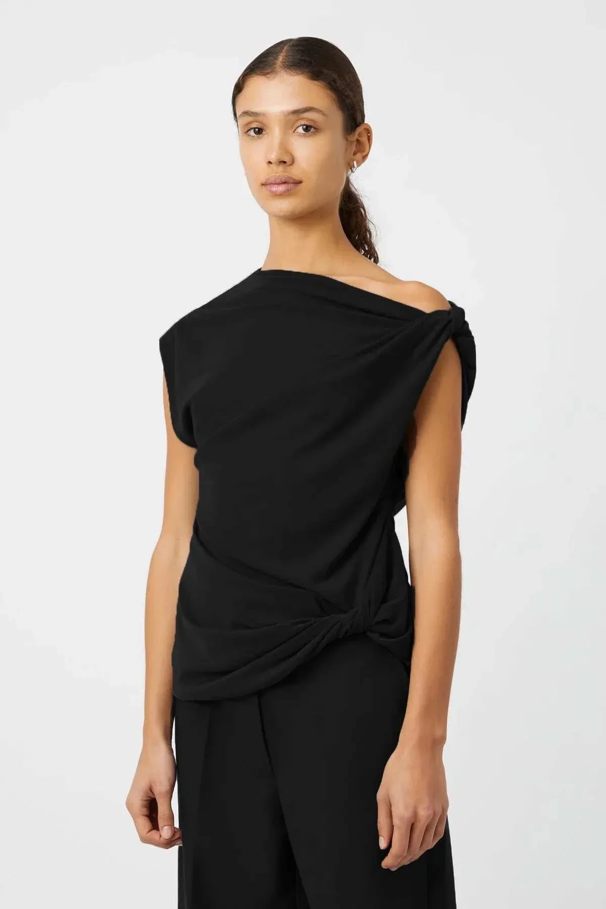 Camilla and Marc Ando Top Black