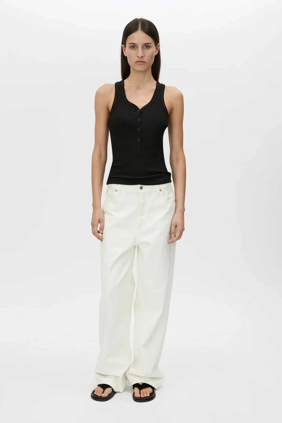 Camilla and Marc Andy Denim Jean White