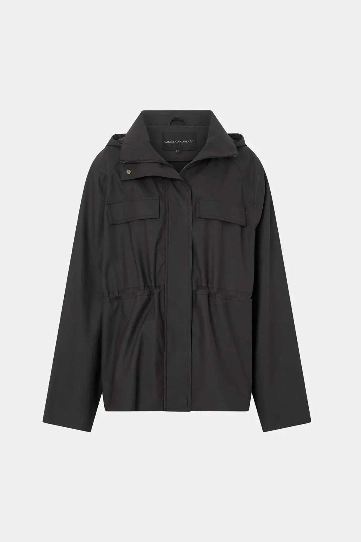 Camilla and Marc Astrid Rain Jacket Espresso
