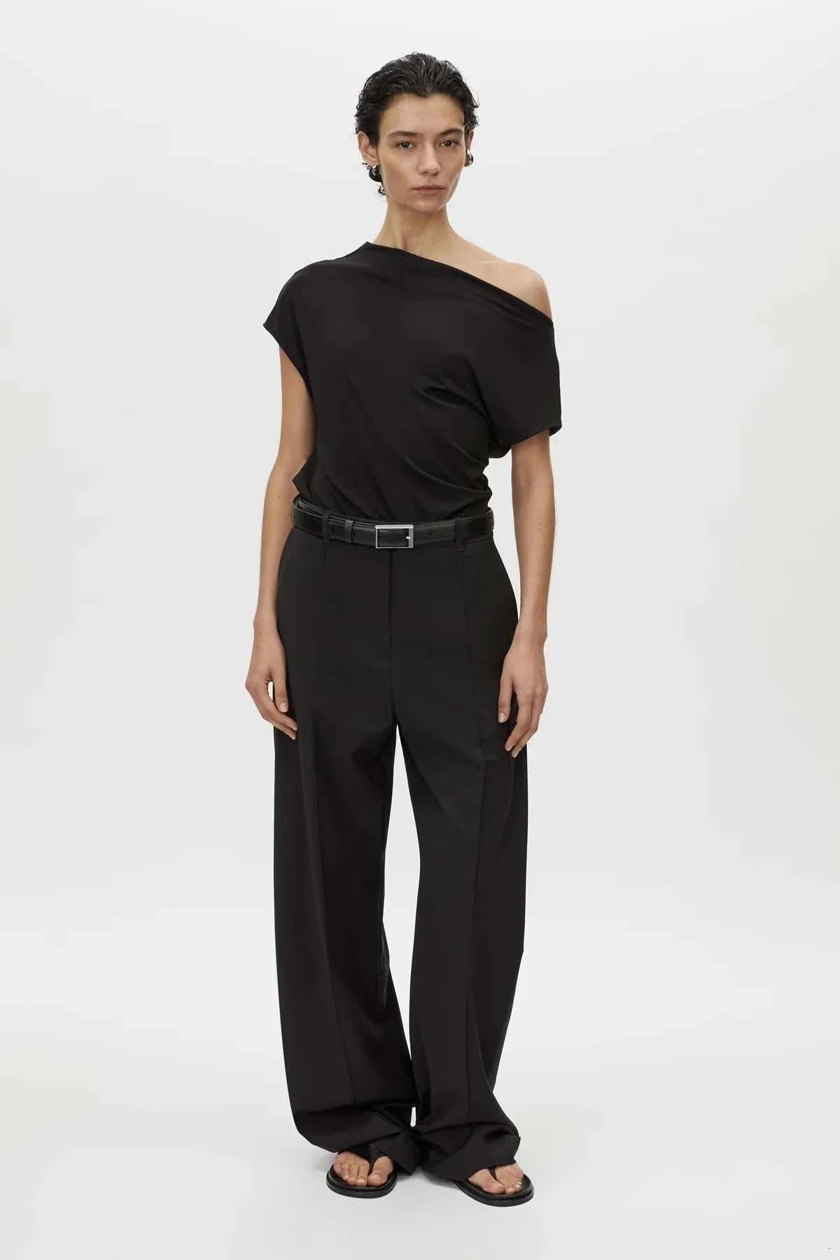 Camilla and Marc Atley Top Black