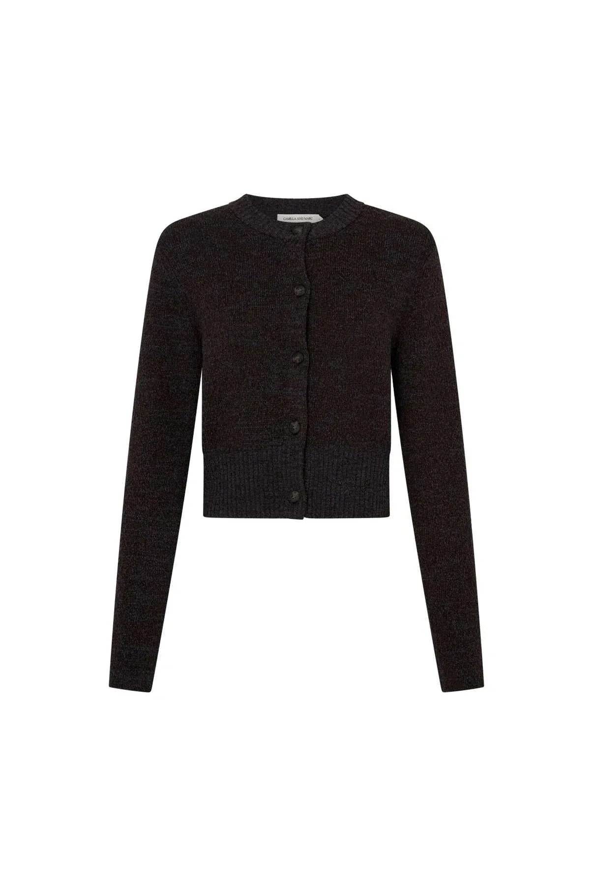 Camilla and Marc Botticino Knit Cardigan Chocolate