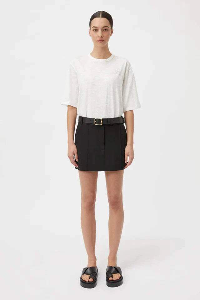 Camilla and Marc Briar Slub Tee Soft White