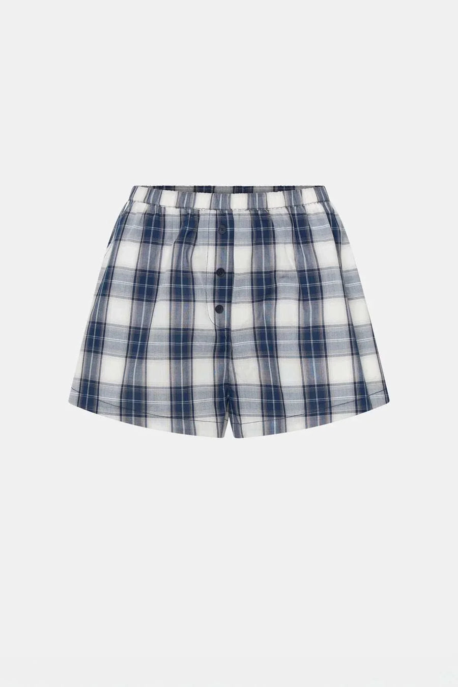 Camilla and Marc Carsten Short Navy Check