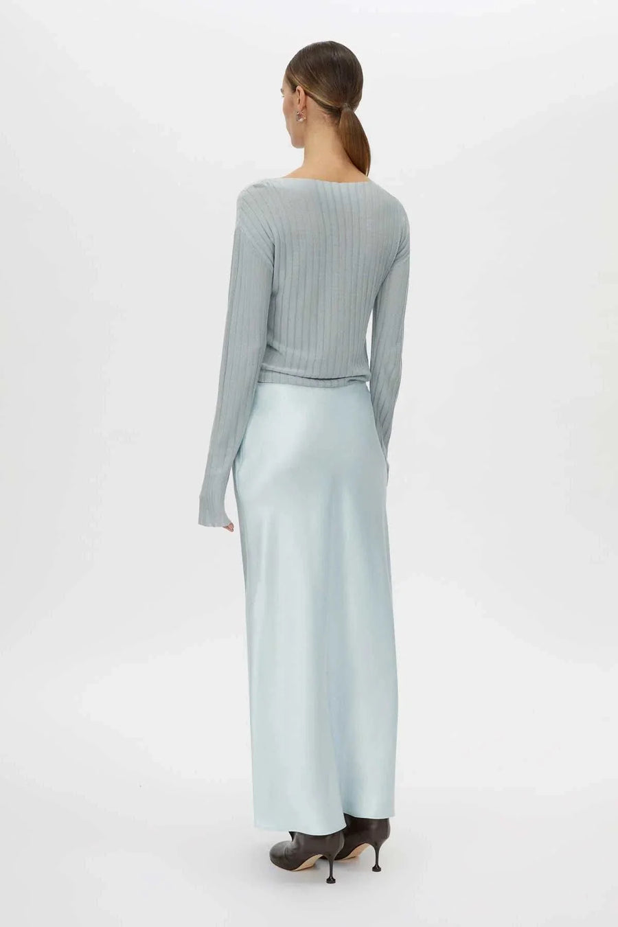 Camilla and Marc Daniella Knit Top Misty Blue